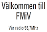 Var Radio 93.7 FM Vasteras