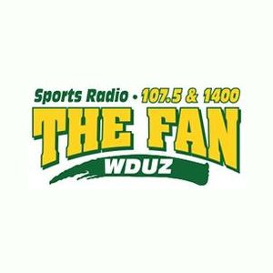 WDUZ The Fan 107.5 FM and 1400 AM